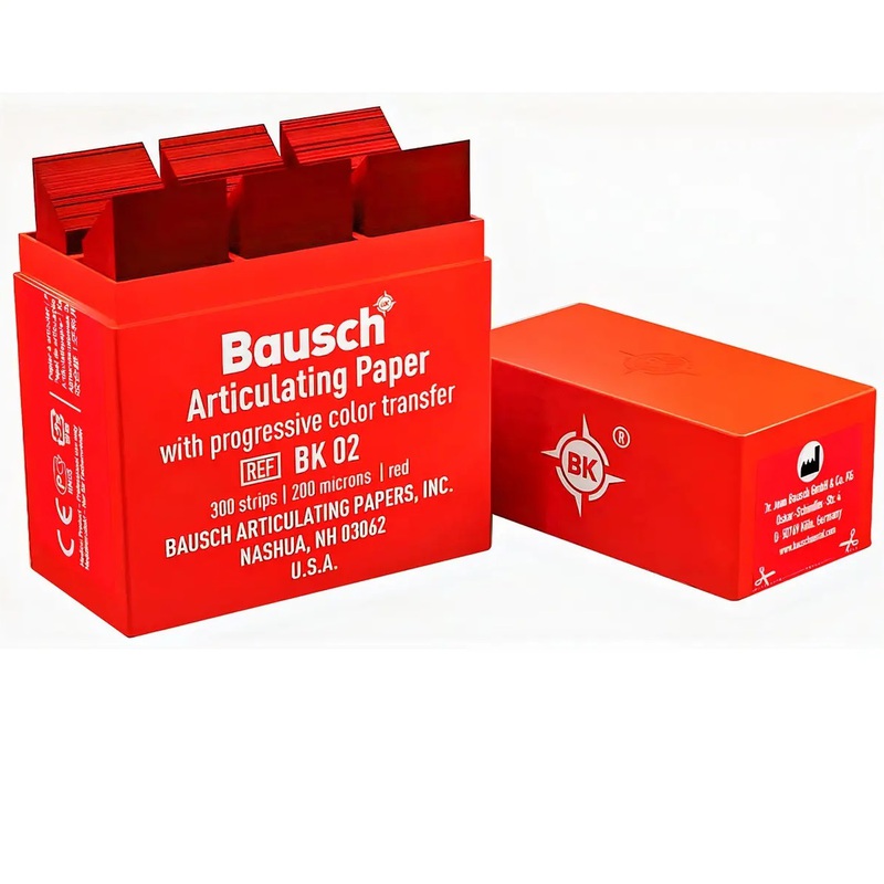 Bausch bk 02 rood 200mu plastic dispenser