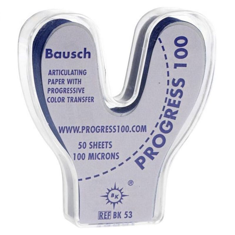 Bausch bk 53 progress 100 blauw 100mu hoefijzerv.