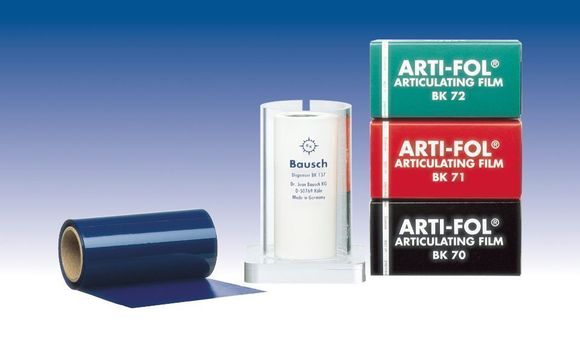 Bausch bk 71 arti-fol rood 8mu enkelzijdig 75mm wide