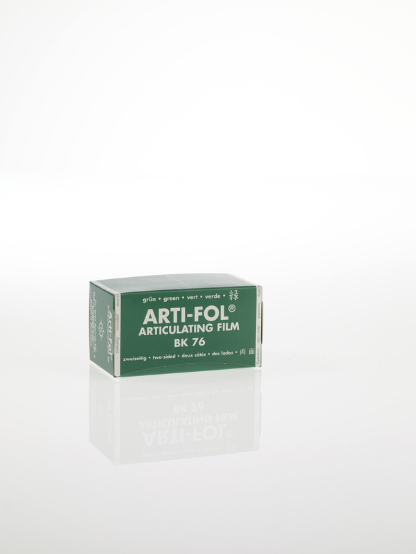 Bausch bk 76 arti-fol groen 8mu dubbelzijdig 75mm