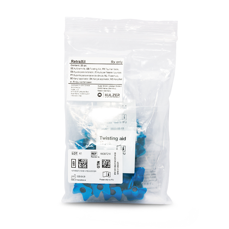 Retraxil twisting aid refill