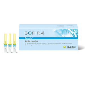 sopira carpule nld geel 30g/0.3x12mm intraligam.