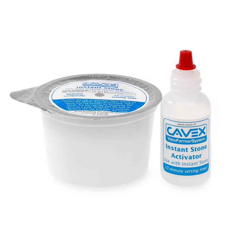 Instant stone met activator