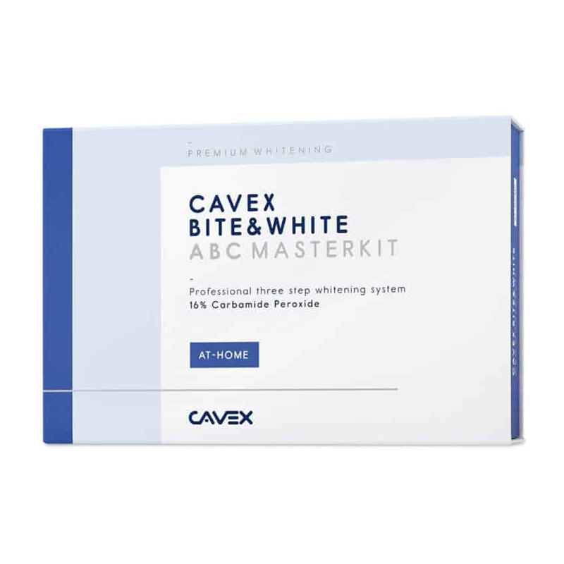 Cavex bite & white abc masterkit 3-staps systeem