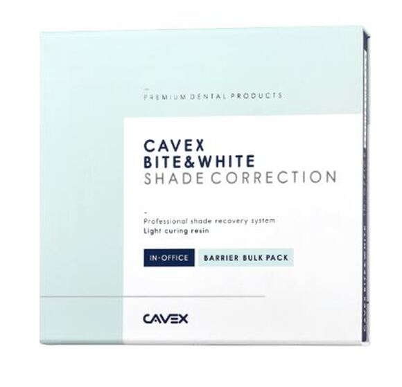 Cavex bite & white shade correction barrier bulkp.