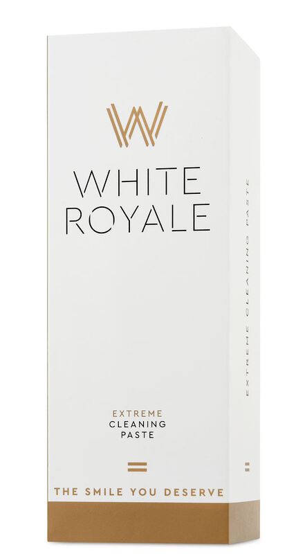 White royale extreme cleaning paste