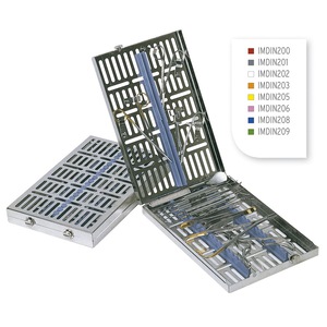 hu-friedy ims 20 instrumentencassette din rood