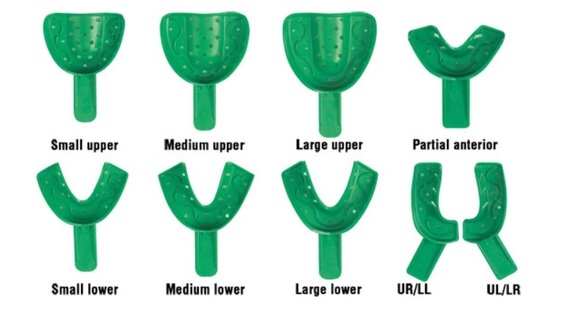 Coe disposable spacer trays 32d front partieel