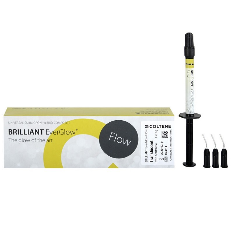Brilliant everglow flow translucent spuit