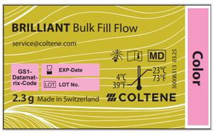 brilliant bulk fill flow spuitje