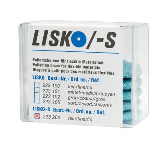 Lisko-s polijstschijven turquoise, incl. mandrel