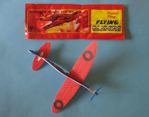 Speelgoed zweef bouwset (vliegtuigjes)