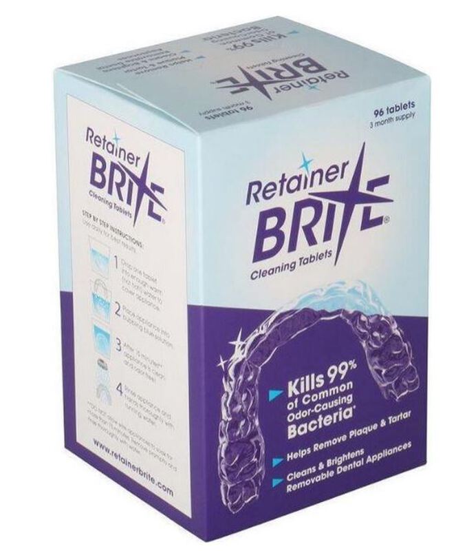 Retainer brite reinigingstabletten v. o.a. beugels