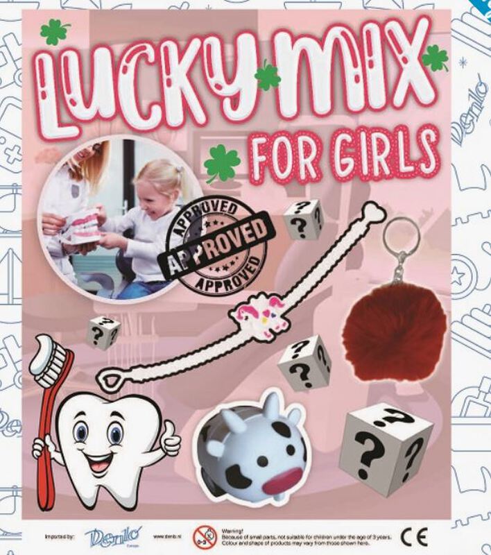 Speelgoed lucky mix v. meisjes 50mm capsules