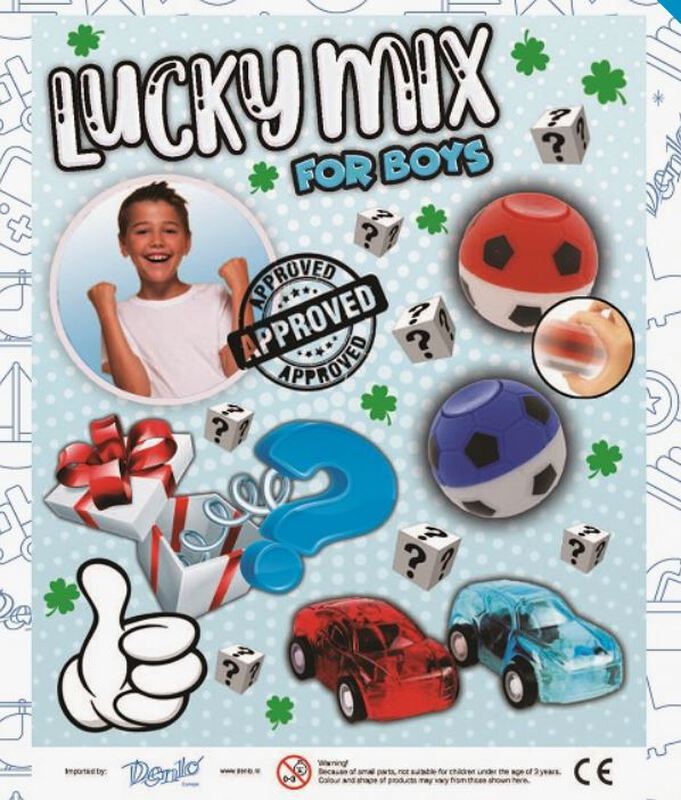 Speelgoed lucky mix v. jongens 50mm capsules