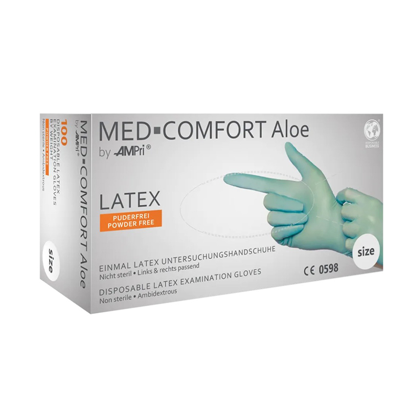 Aloe vera latex poedervrij mint groen medium