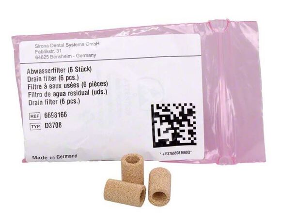 Sirona filters voor dac universal touch