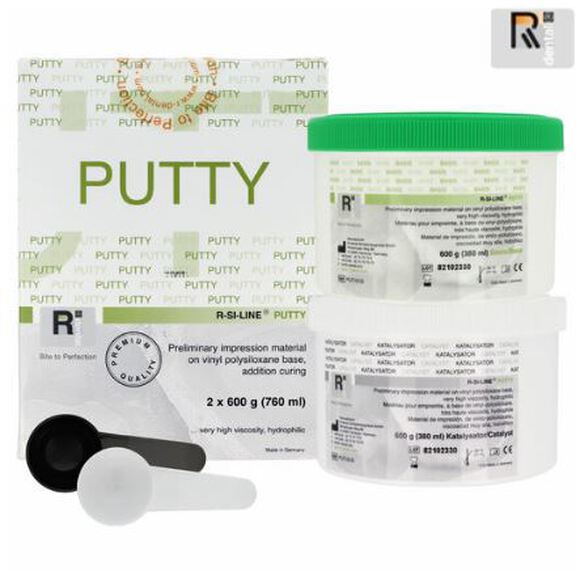 R-si-line putty preliminary impression material
