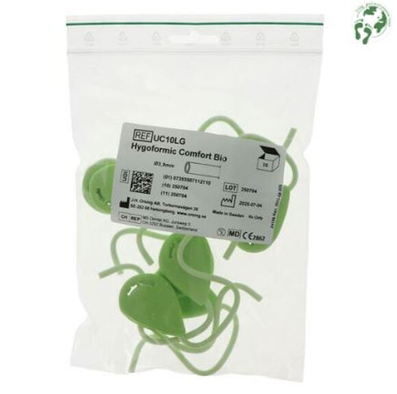 Hygoformic comfort bio speekselzuigers lime green