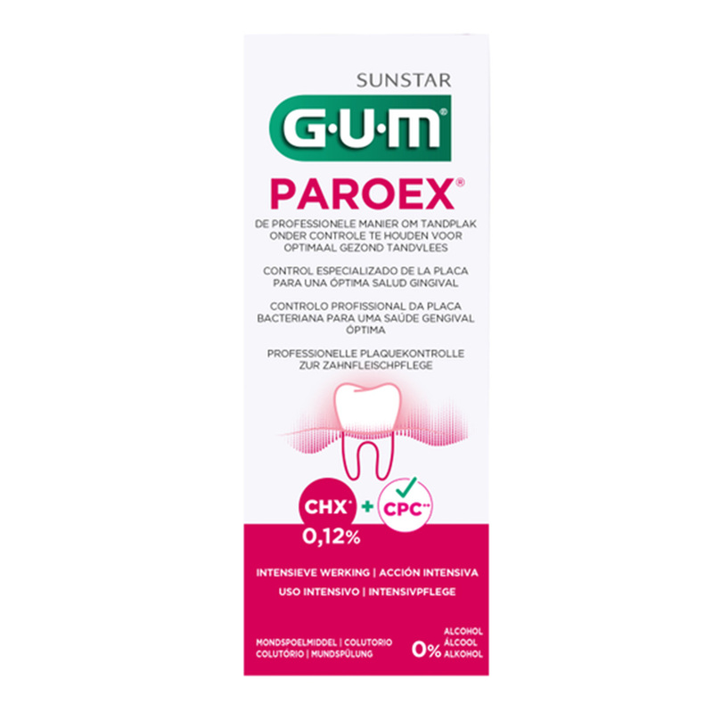Gum paroex mondspoelmiddel met cpc