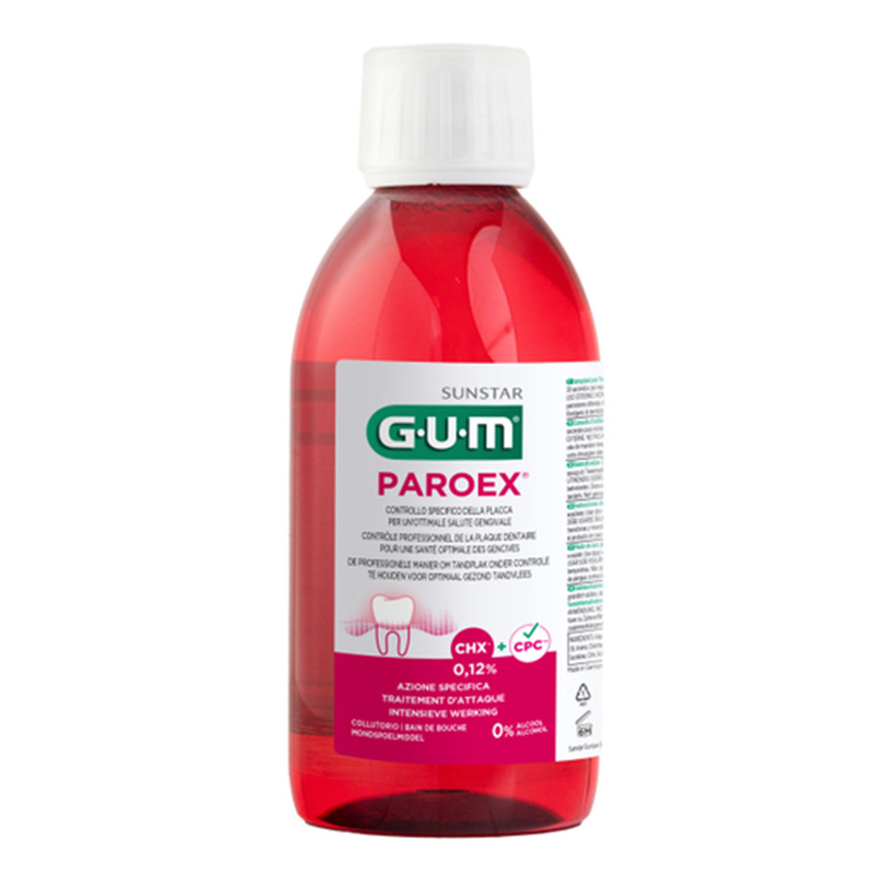 Gum paroex mondspoelmiddel met cpc