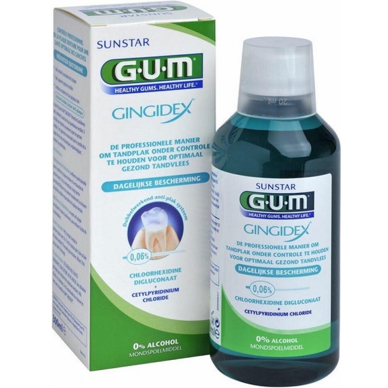 Gum gingidex mondspoelmiddel met cpc