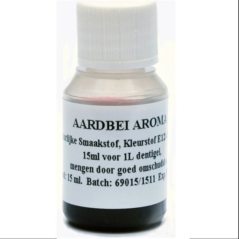 Dentigel smaakstof aardbei