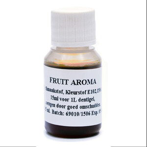 dentigel smaakstof fruit