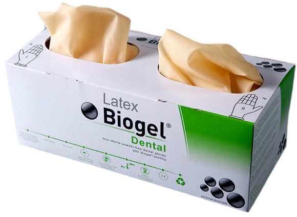 Biogel dental handschoen non-steriel latex 5.5