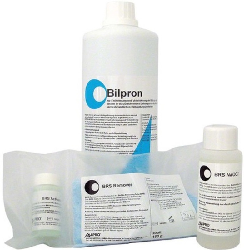 Biofilm-removing starterset