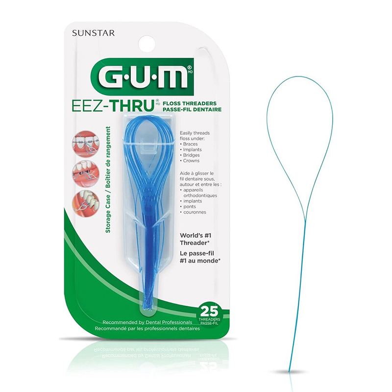 Gum floss threaders (brugnaald)