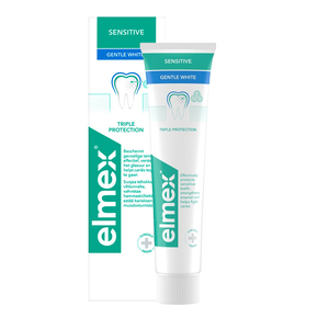 elmex sensitive gentle white tandpasta