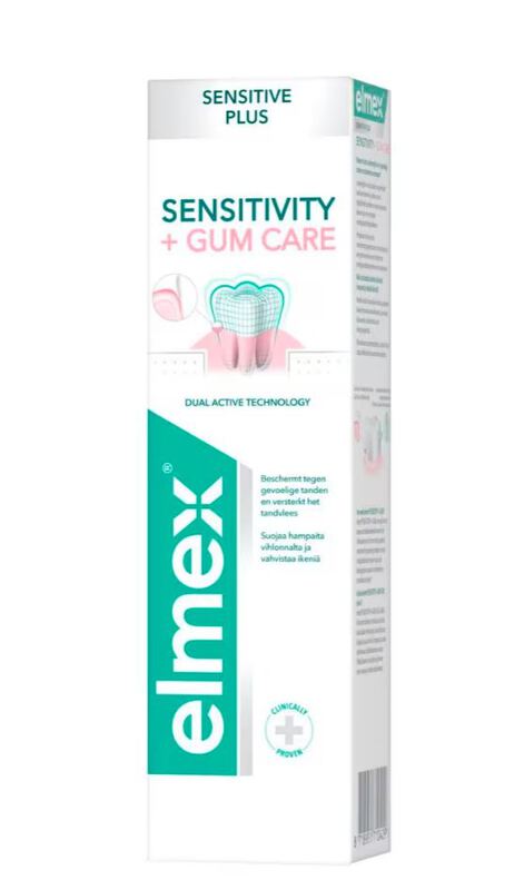 Elmex sensitive plus gum care tandpasta