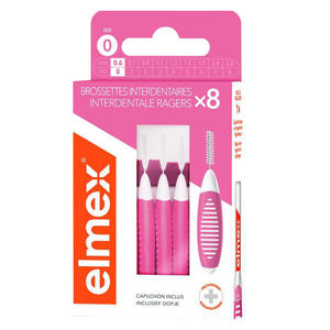 elmex interdentale ragers roze iso 0 / 0,6 mm