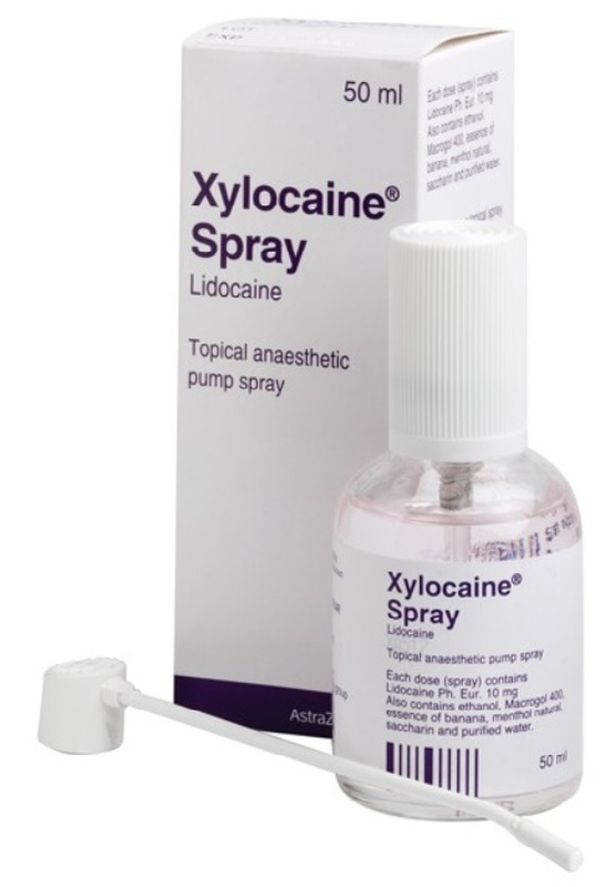 Xylocaine spray 10%