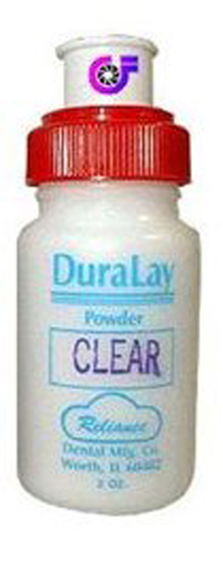 Duralay poeder clear 2 oz