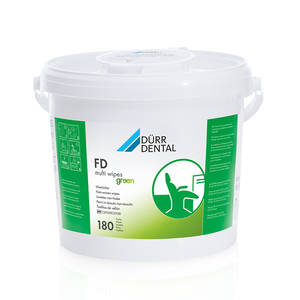 durr fd multi wipes green 20x30cm in dispenser
