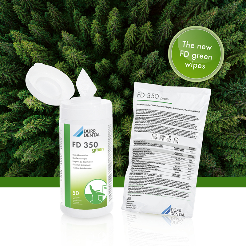 Durr fd multi wipes compact green 29x30cm refill/8