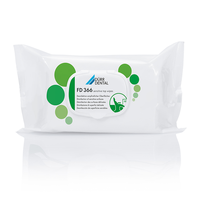 Durr fd 366 sensitive top wipes 17.5x25cm