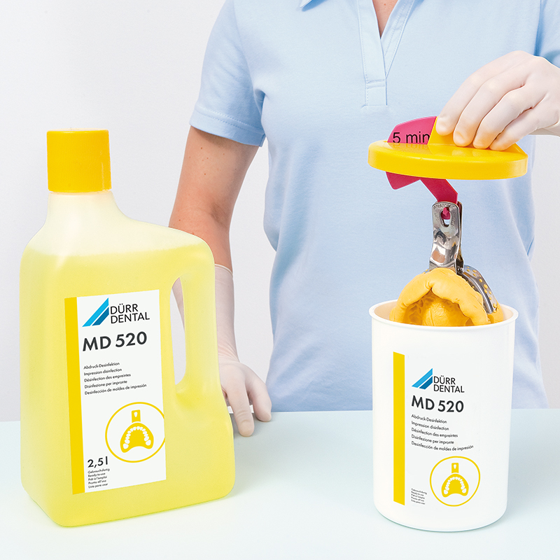 Durr md 520 afdrukdesinfectie
