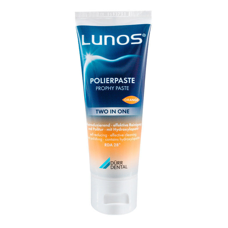 Lunos polijstpasta super soft sinaasappel tube