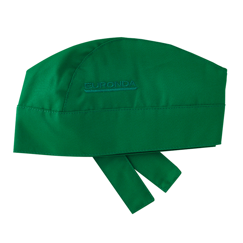 Monoart bandana cap katoenen muts groen