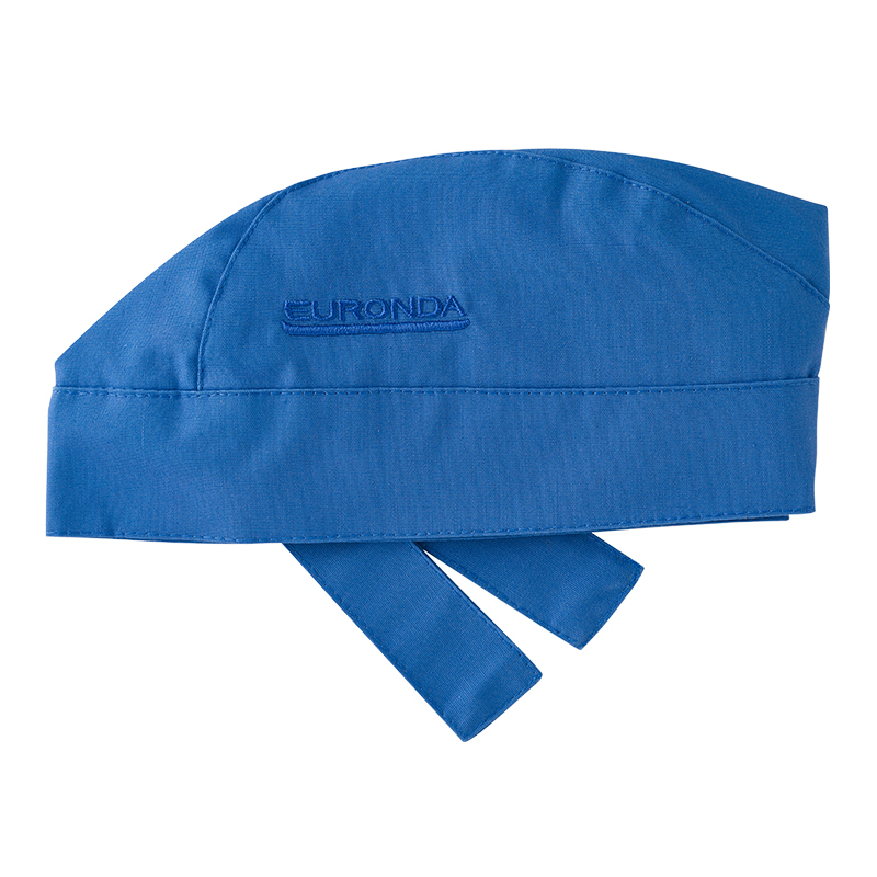 Monoart bandana cap katoenen muts donkerblauw