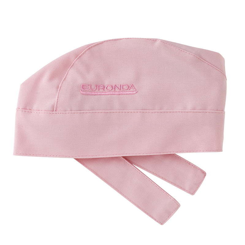 Monoart bandana cap katoenen muts roze