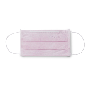 monoart mondmaskers protection 3 (3-l) roze