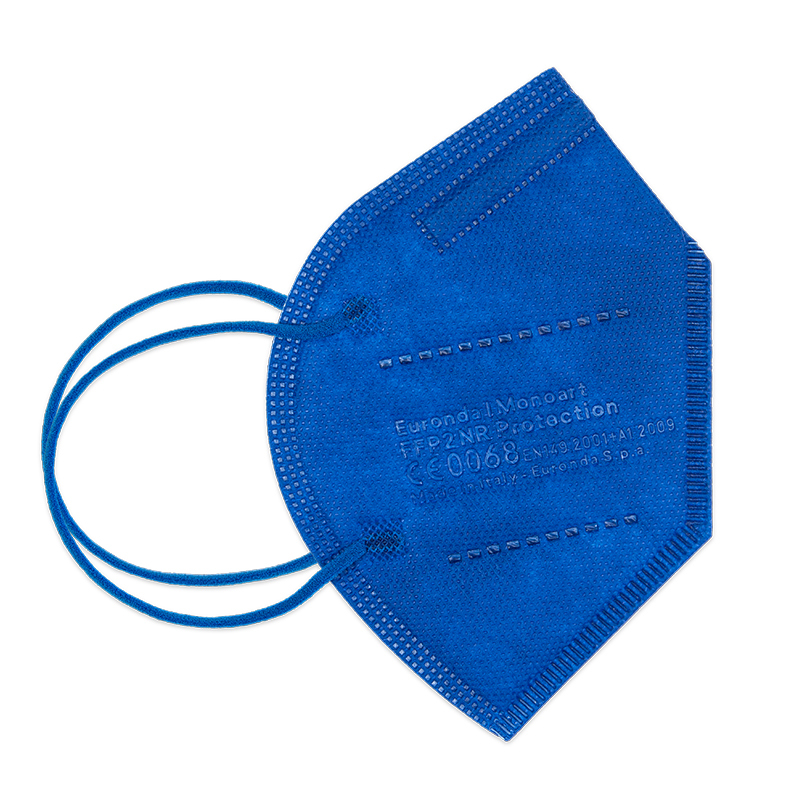 Monoart ffp2 nr protection mondmaskers blauw
