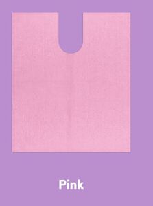 monoart bib up roze / patienten servetten
