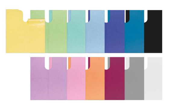 Monoart bib up lime / patienten servetten