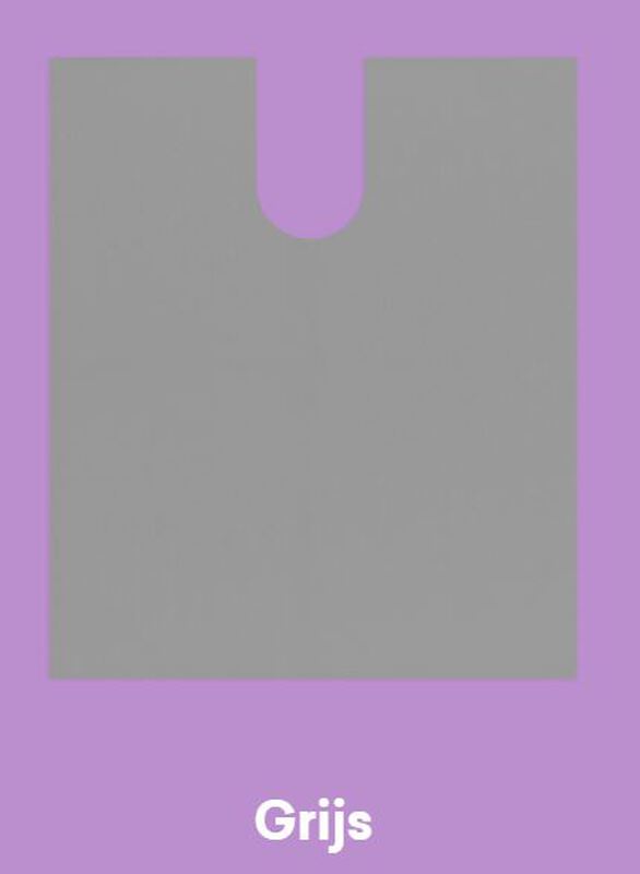 Monoart bib up grijs / patienten servetten