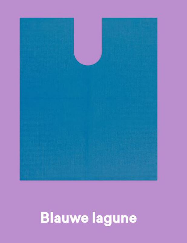 Monoart bib up blue lagoon / patienten servetten